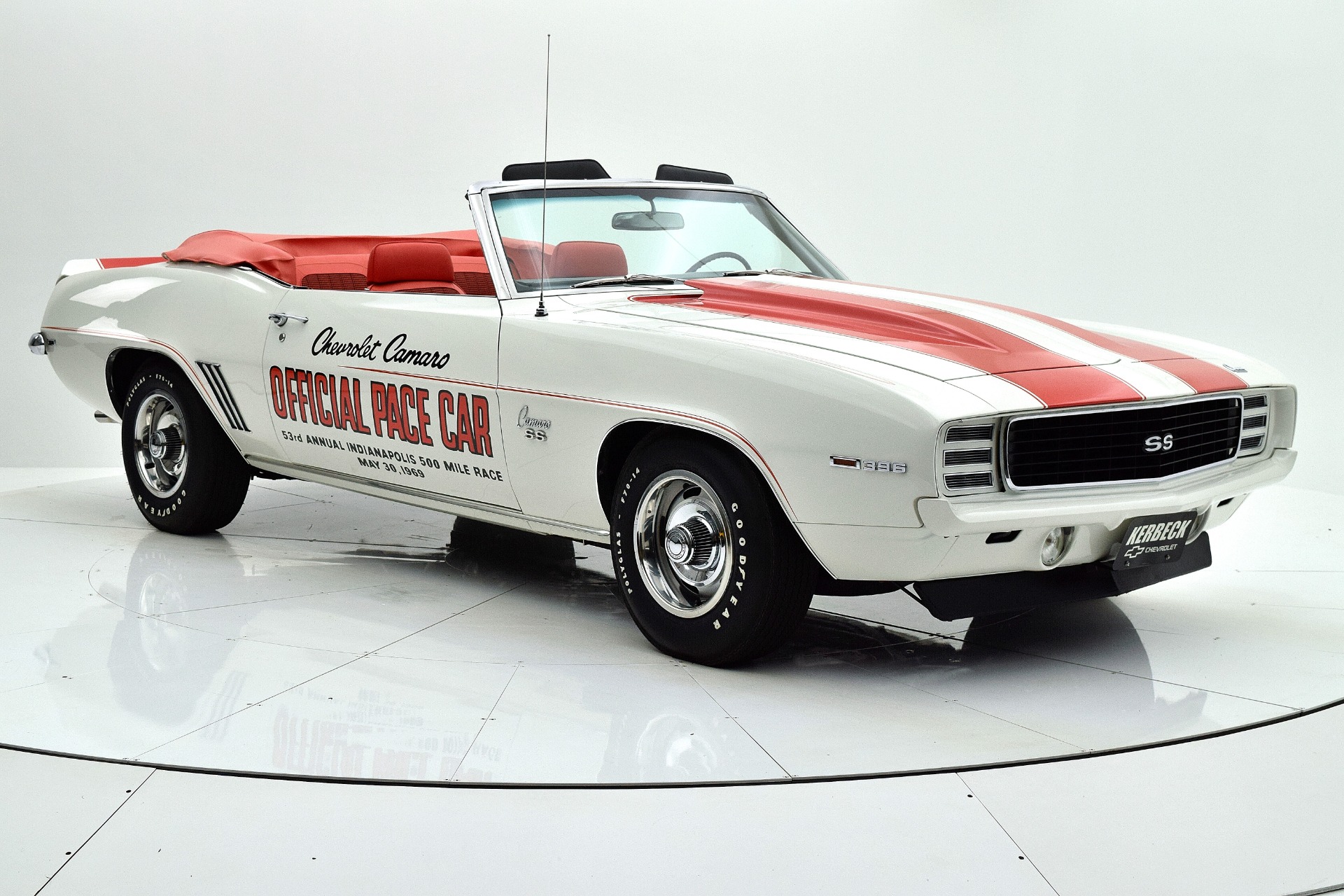 1969 camaro pace car registry