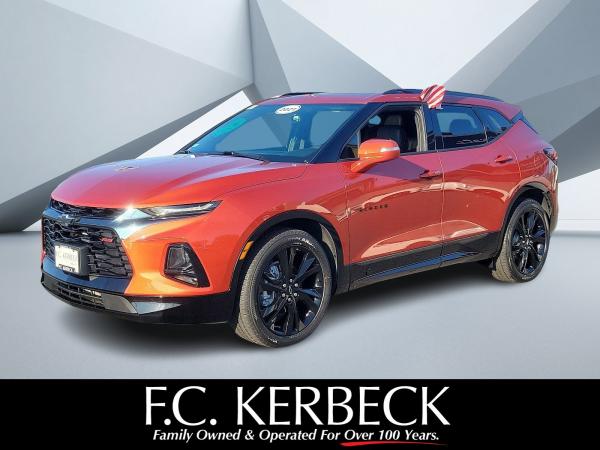 Certified 2021 Chevrolet Blazer RS with VIN 3GNKBKRS5MS511096 for sale in Palmyra, NJ