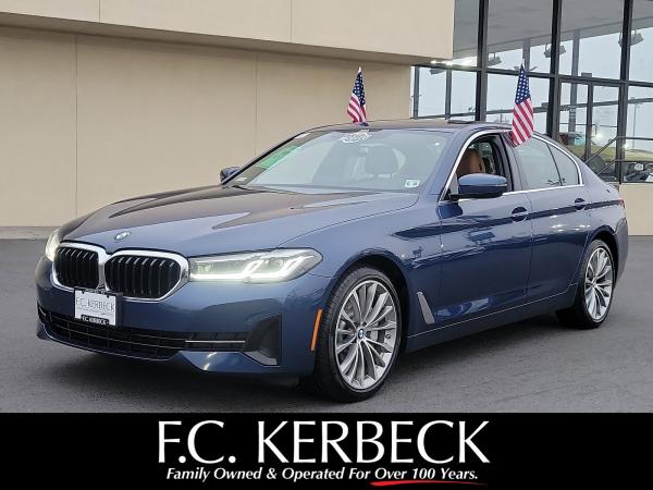 Used 2022 BMW 5 Series 530i with VIN WBA13BJ01NWX40146 for sale in Palmyra, NJ